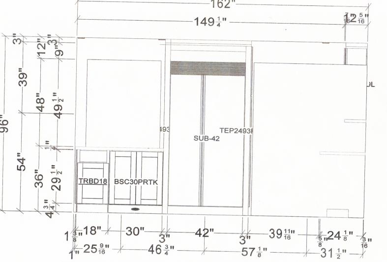 kitchen cabinets drawings